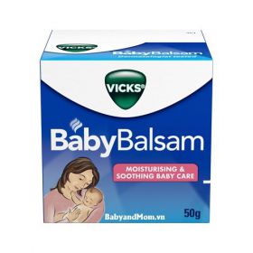 Kem Bôi Ấm Ngực Vicks BabyBalsam - Úc - 50g