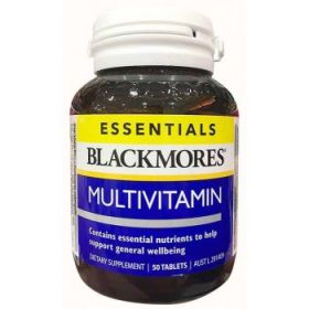 Vitamin tổng hợp Blackmores Essentials Multivitamin chai 50 viên từ Úc