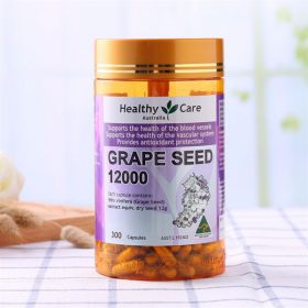 Tinh chất hạt nho Úc Healthy Care Grape Seed 12000 300 viên