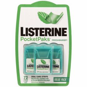 Miếng Ngậm Thơm Miệng - Listerine PocketPaks Freshburst