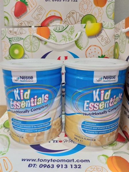 Sữa Kid Essentials Nestle Cho Bé Từ 1 Đến 10 Tuổi - 800gr (Lon)