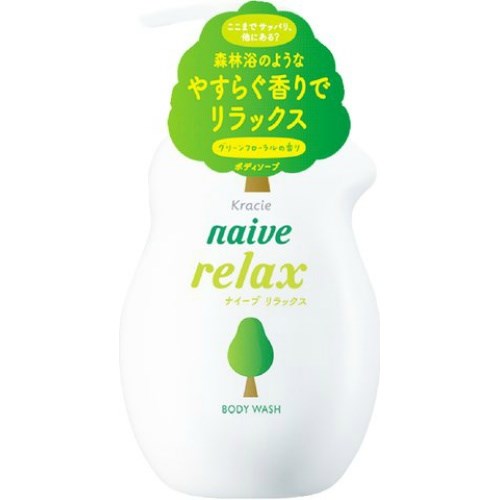 Sữa tắm Kracie Naive Relax Nhật Bản 530ml (Chai)