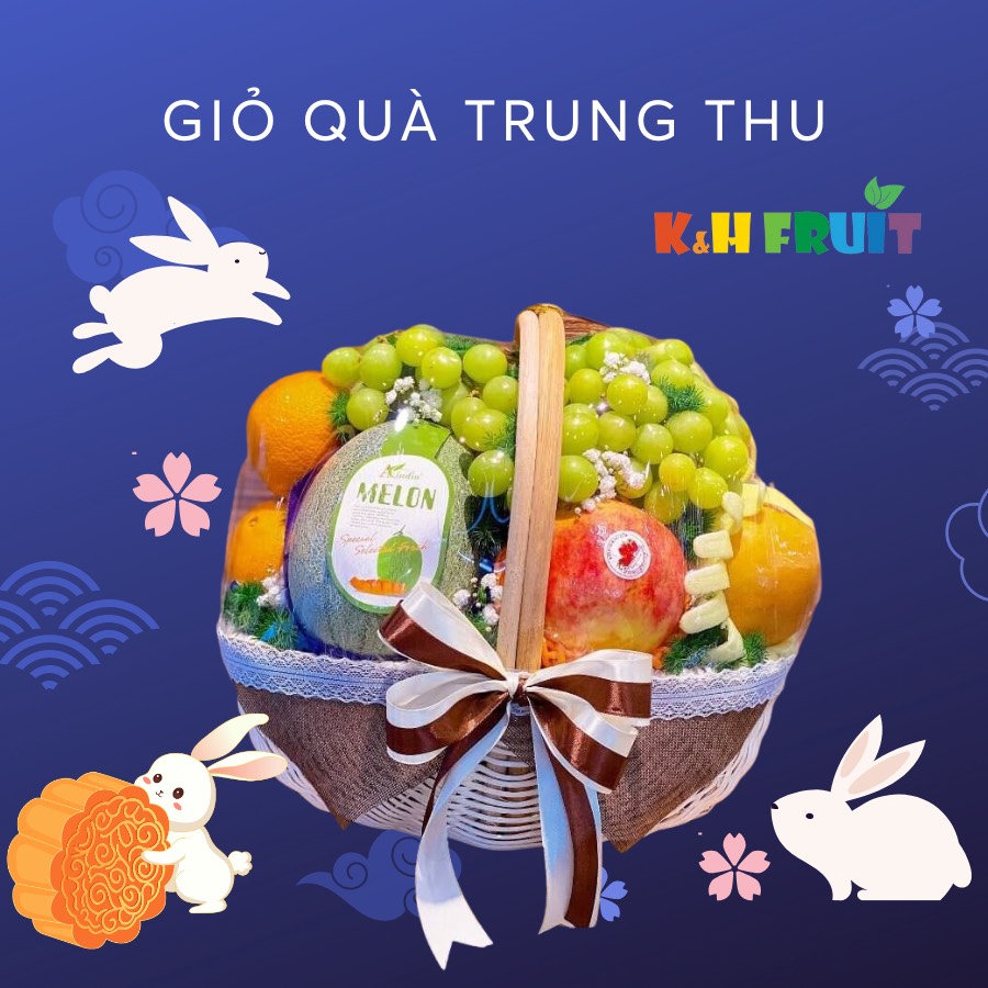 Giỏ quà trung thu trái cây - ý nghĩa - sáng tạo