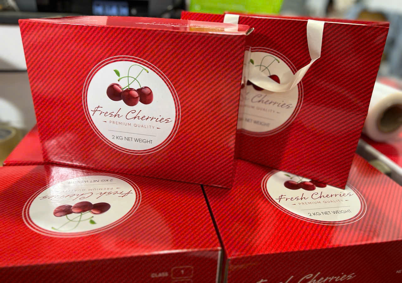 CHERRY ÚC CAO CẤP – HỘP QUÀ ĐỎ SANG TRỌNG