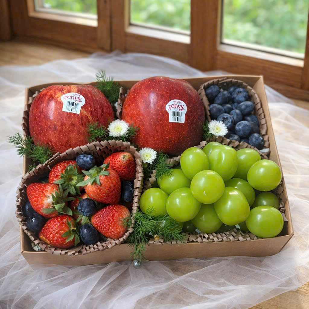 HỘP TRÁI CÂY CAO CẤP – QUÀ TẶNG Ý NGHĨA NGÀY 8/3