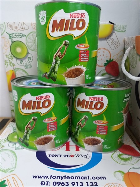 Sữa Bột Milo Úc 750g (Lon)