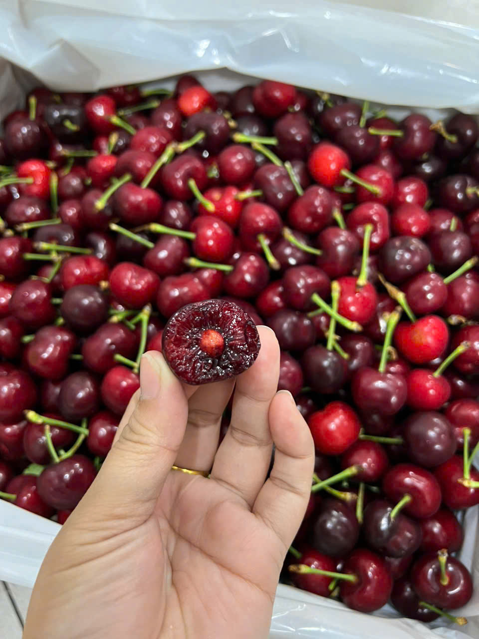 Cherry Mỹ Size 9 Hộp 500G - Ngọt Lịm Tươi Mới