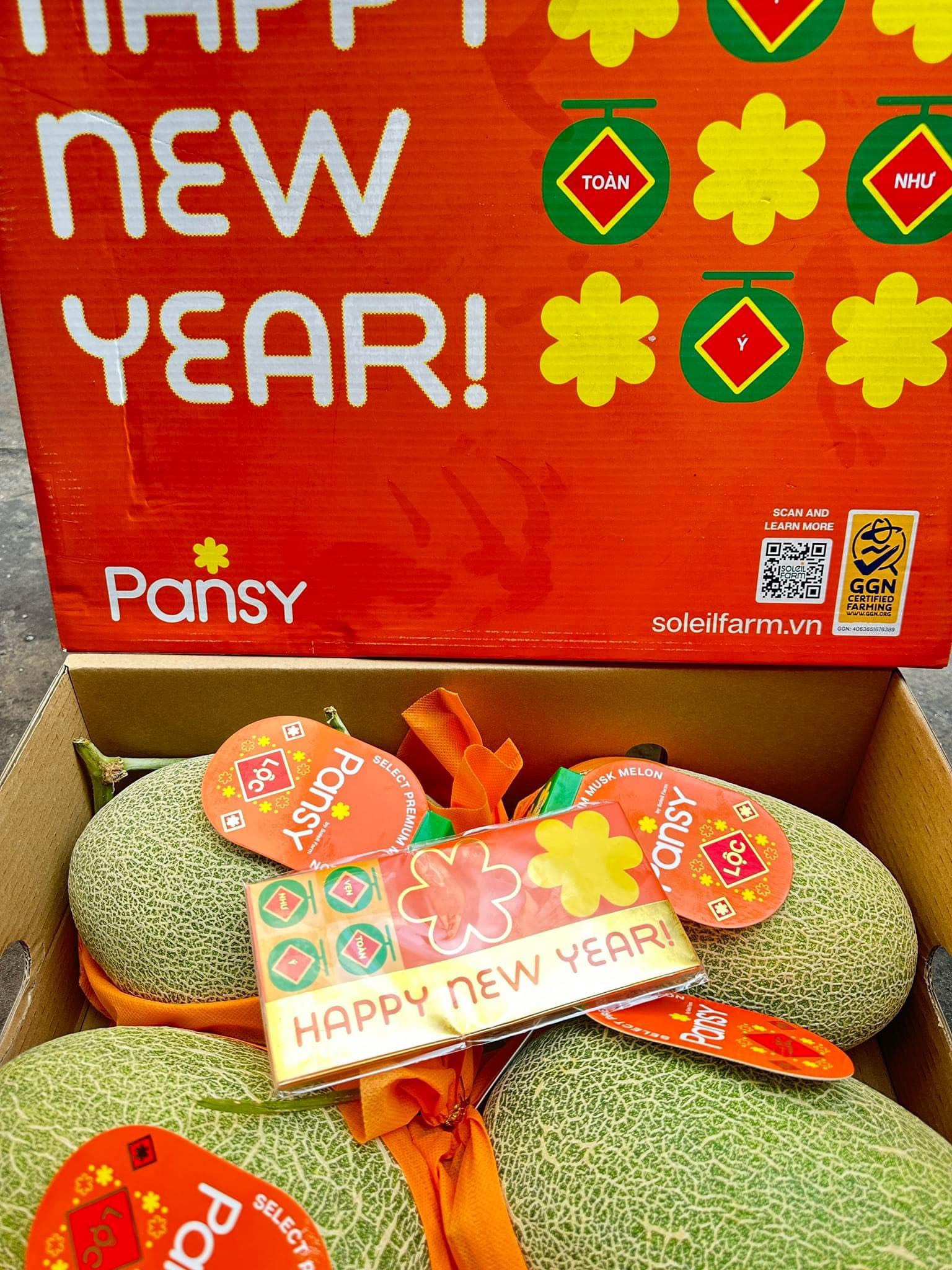 Dưa lưới Pansy - năm mới may mắn!