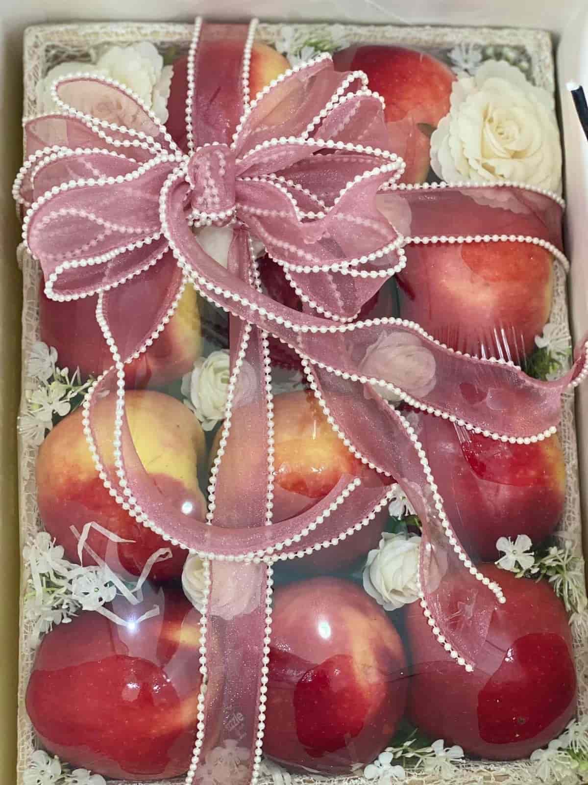 Khay quà táo tại Tony Tèo Fruit