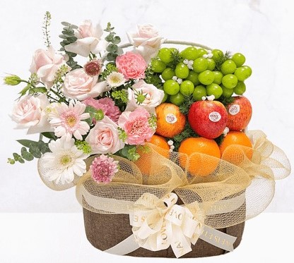 Giỏ Trái Cây Hoa Tươi VIP