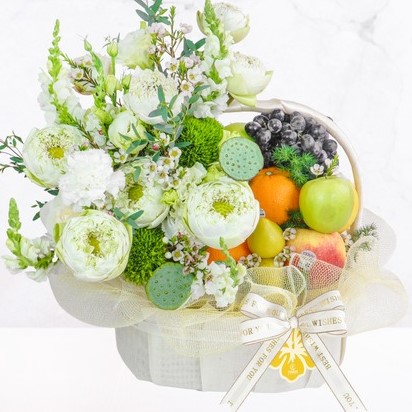 Giỏ Trái Cây Hoa Tươi VIP