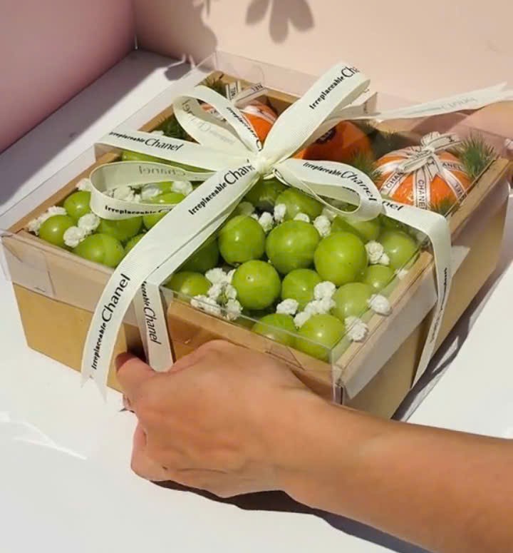 hộp trái cây nho quýt