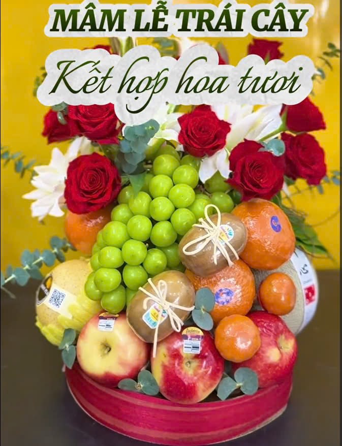 Mâm Trái Cây Lễ Tết