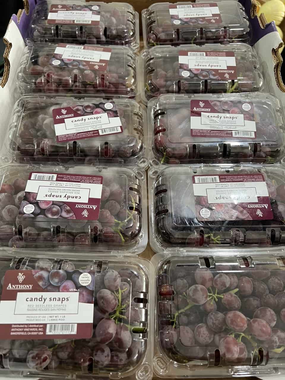 Nho kẹo đỏ Candy Snaps