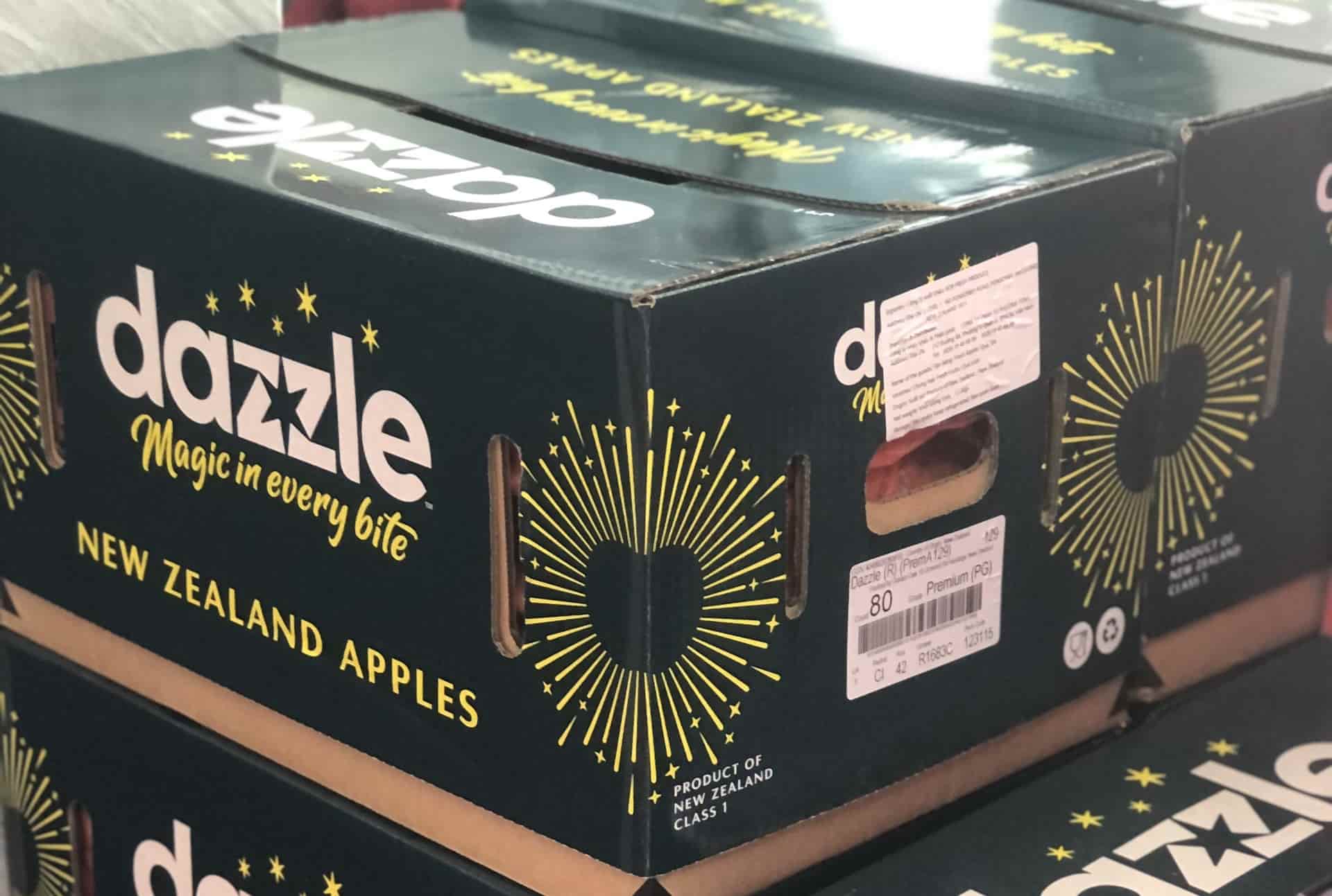 táo dazzle thùng 18 kg